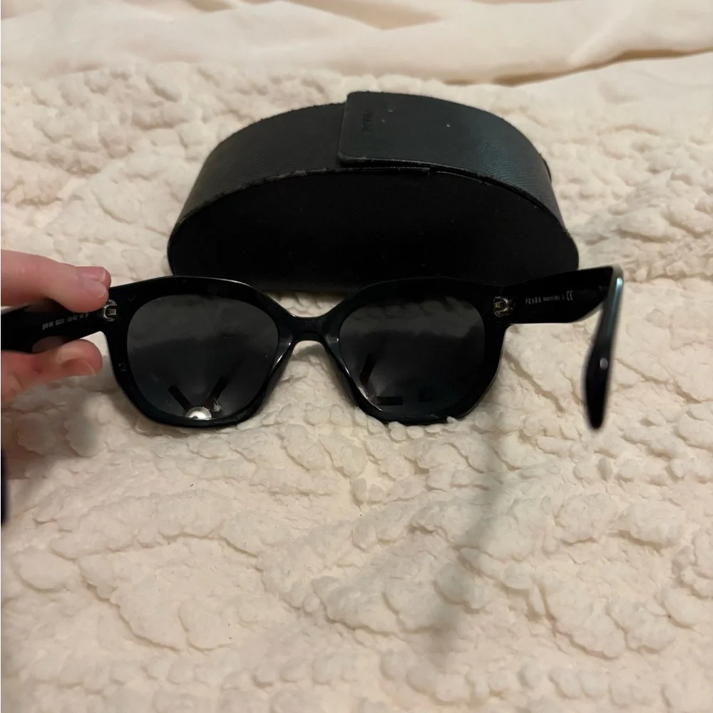 Prada Women's Black Sunglasses - Picture 3 of 5
